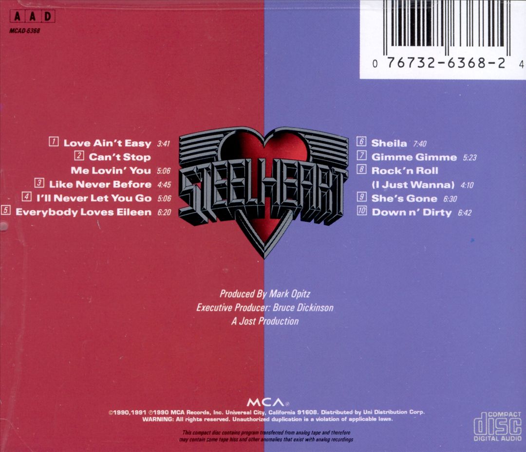 Steelheart cover art