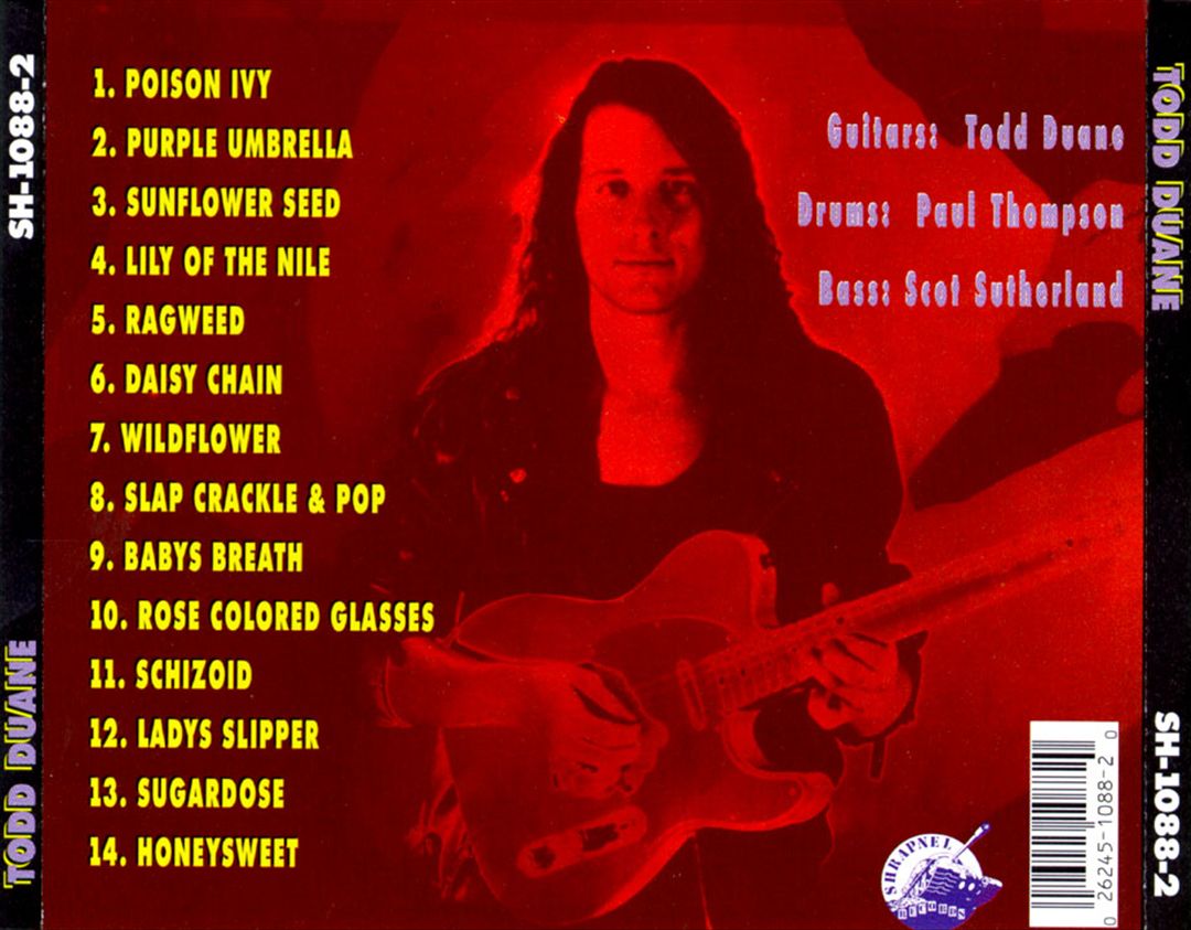 Todd Duane cover art