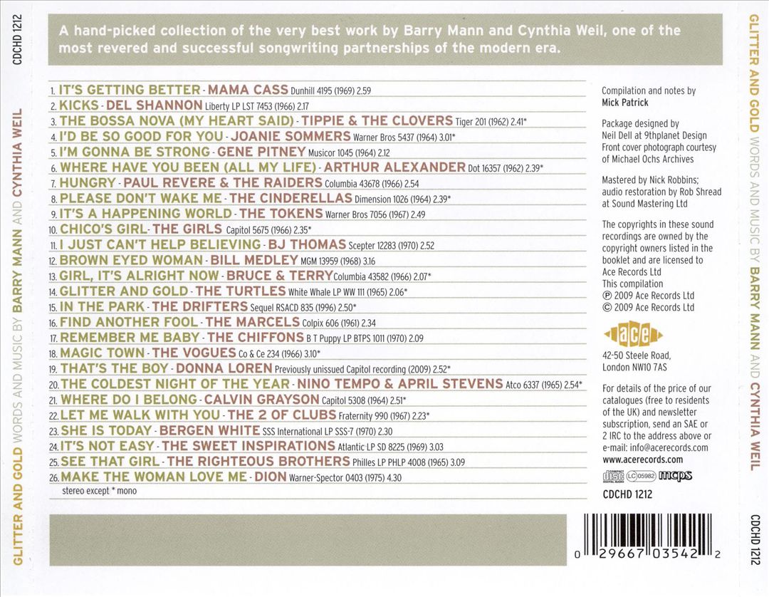 Glitter and Gold cover art