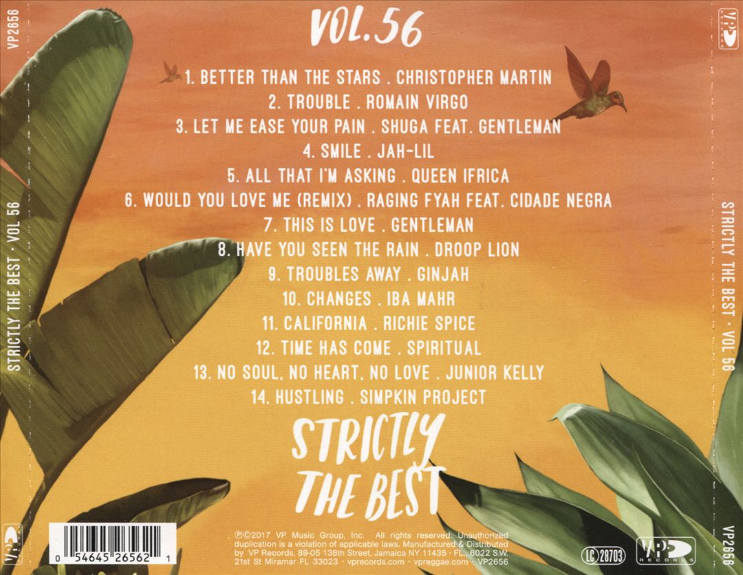 Strictly the Best, Vol. 56 cover art