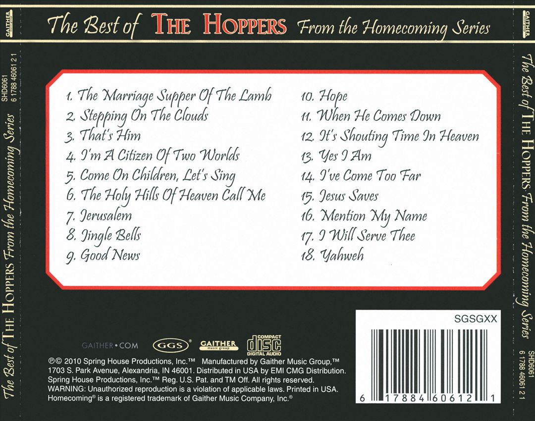 Best of the Hoppers cover art