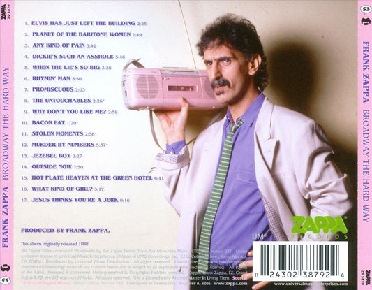 Broadway the Hard Way cover art