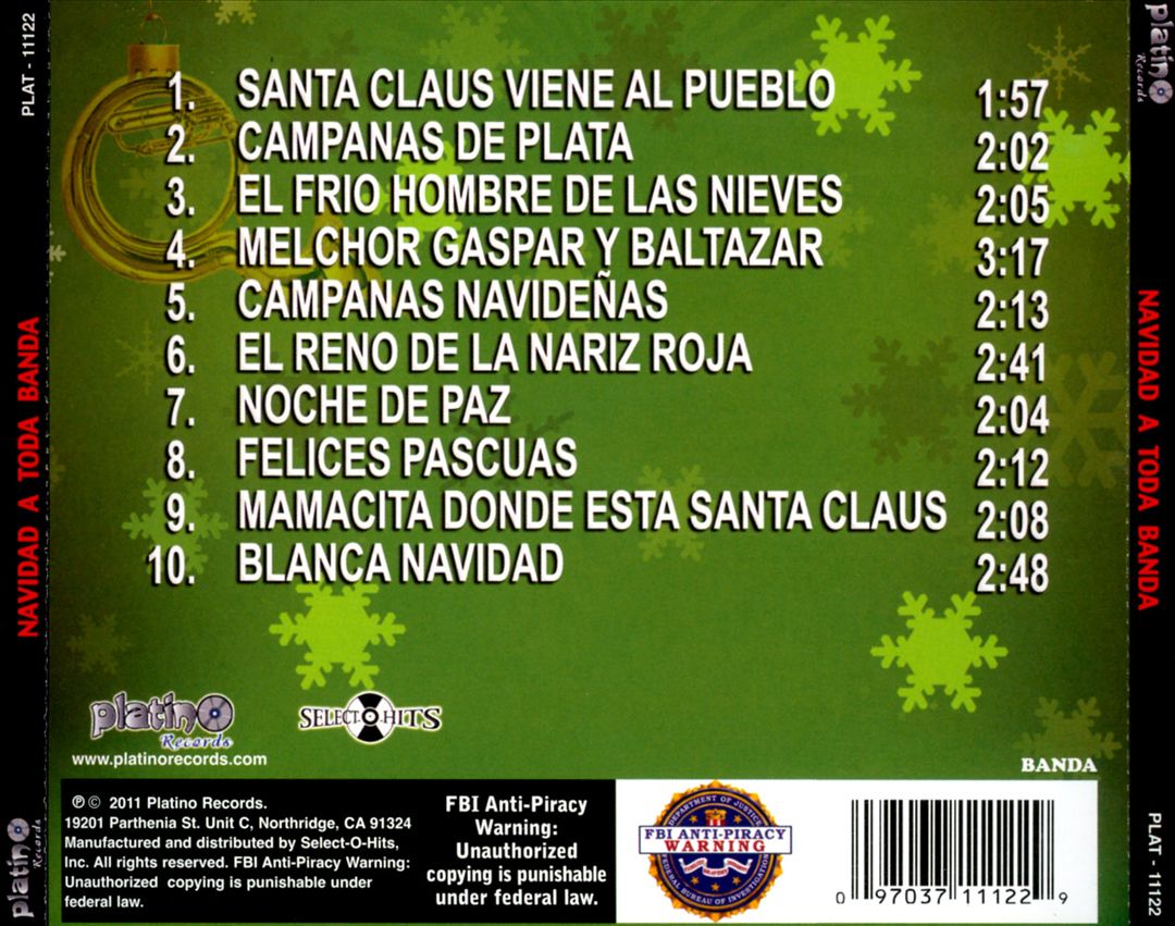 Navidad a Toda Banda cover art