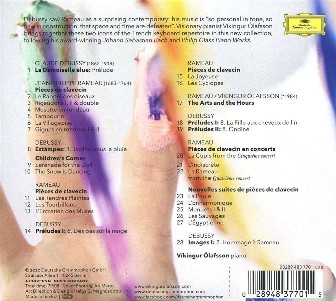 Debussy - Rameau cover art