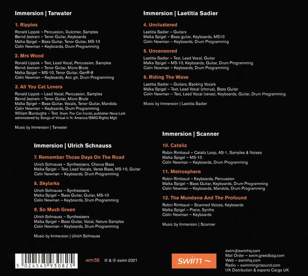 Vol. 1: Immersion cover art
