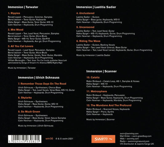 Vol. 1: Immersion cover art