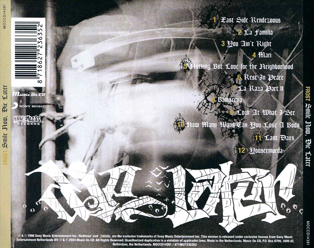 Smile Now, Die Later cover art
