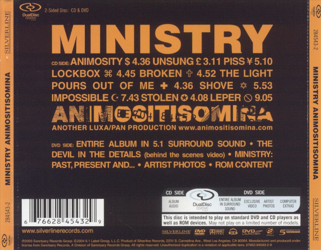 Animositisomina [DualDisc] cover art