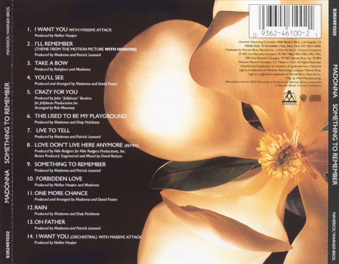 Something to Remember cover art