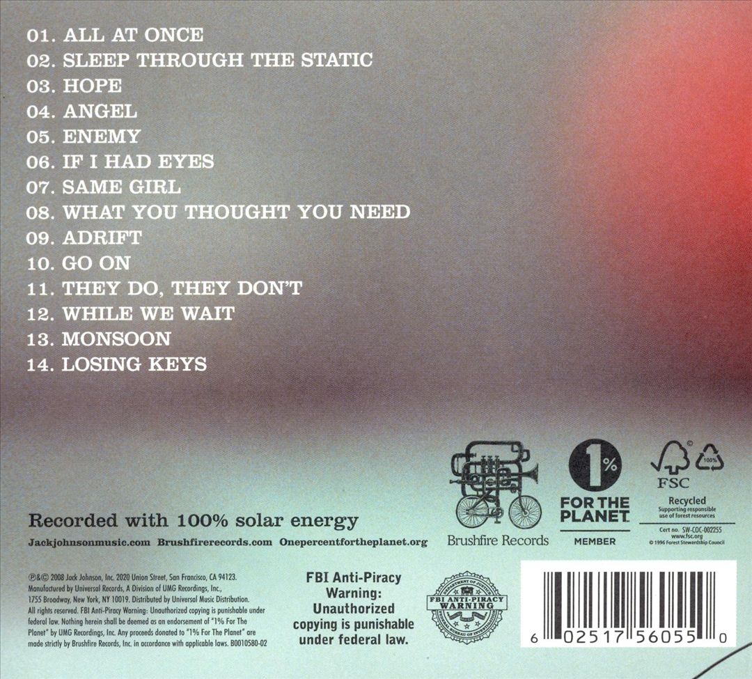 Sleep Through the Static cover art