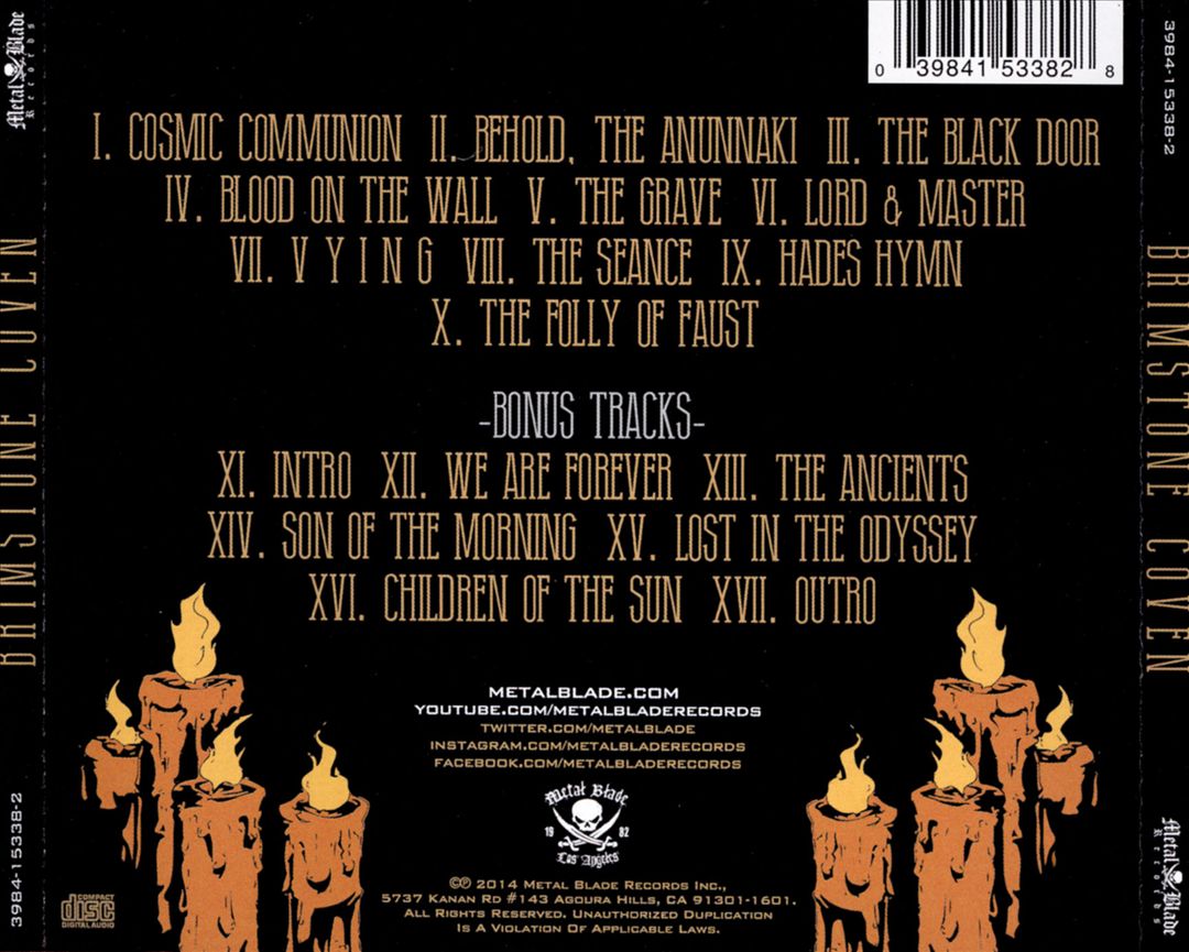 Brimstone Coven cover art