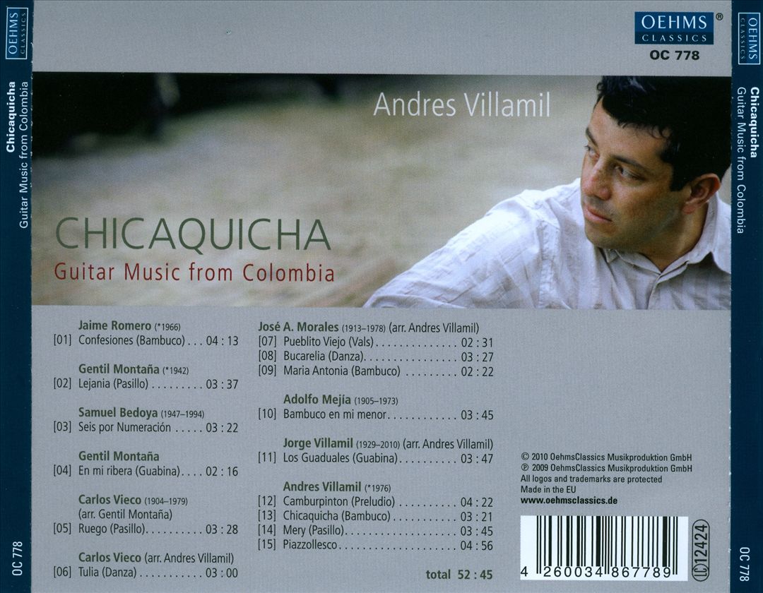 Chicaquicha: Guitar Music from Colombia cover art