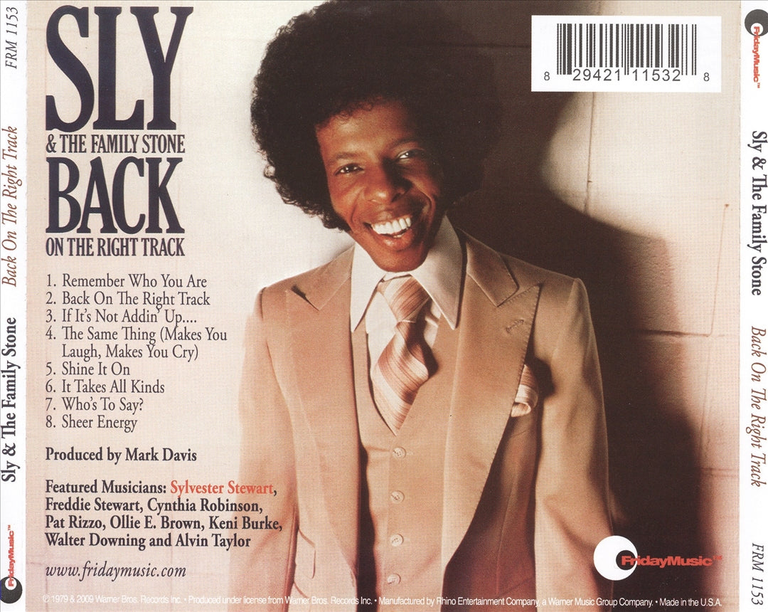 Back on the Right Track cover art