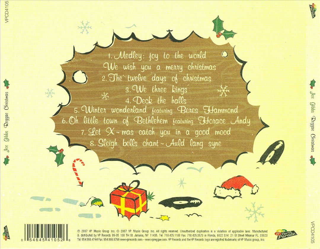 Joe Gibbs Reggae Christmas cover art