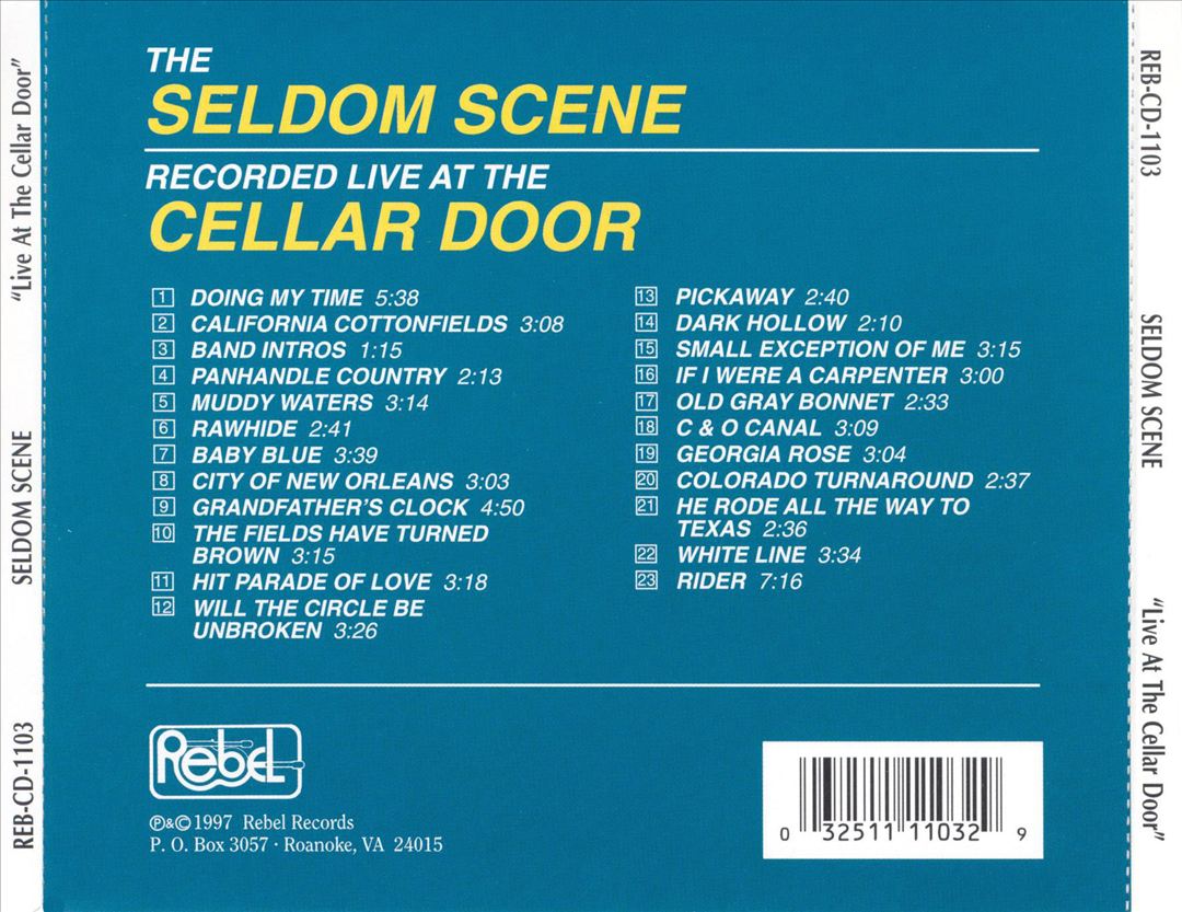Live at the Cellar Door cover art