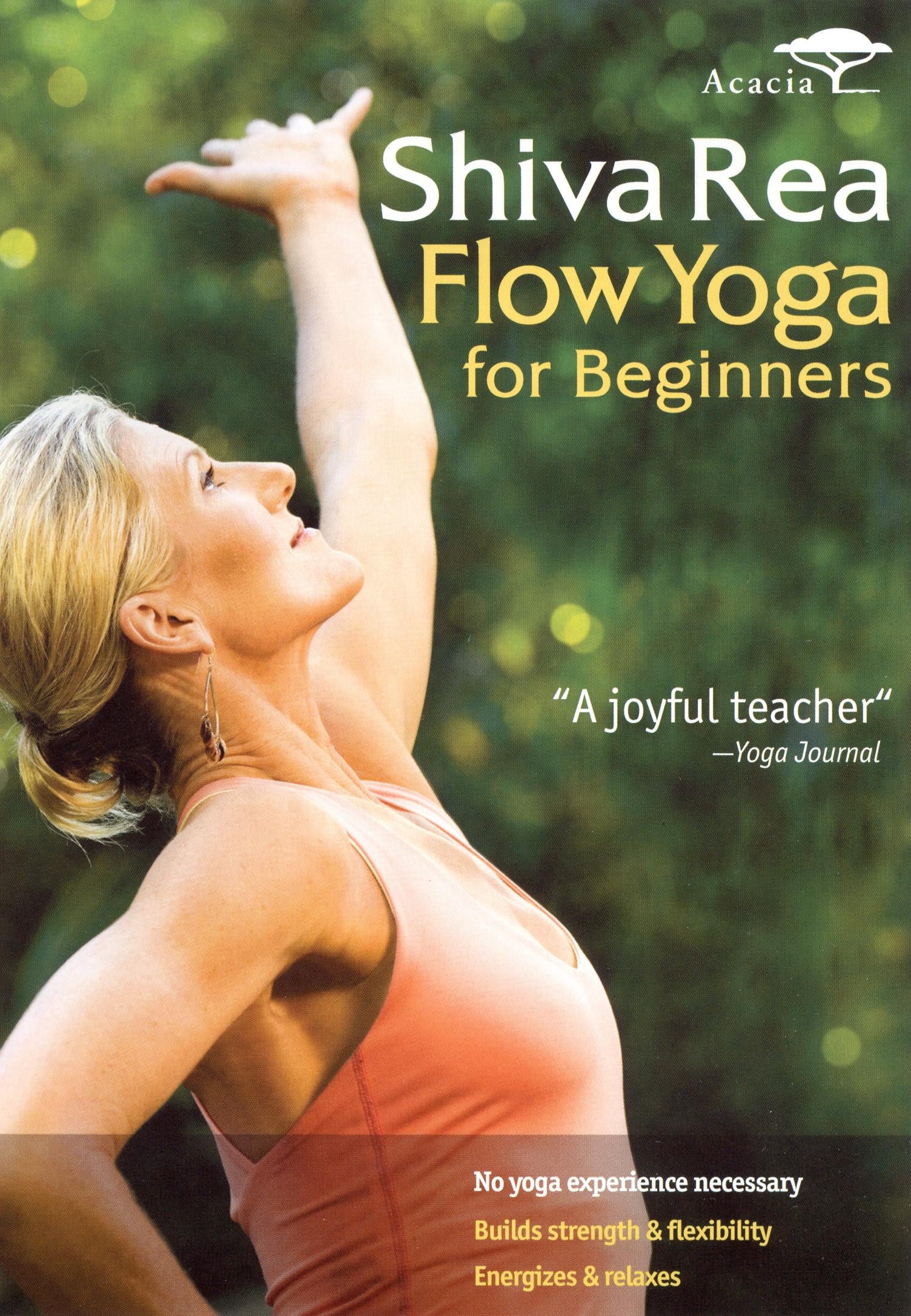 Shiva Rea: Flow Yoga for Beginners cover art