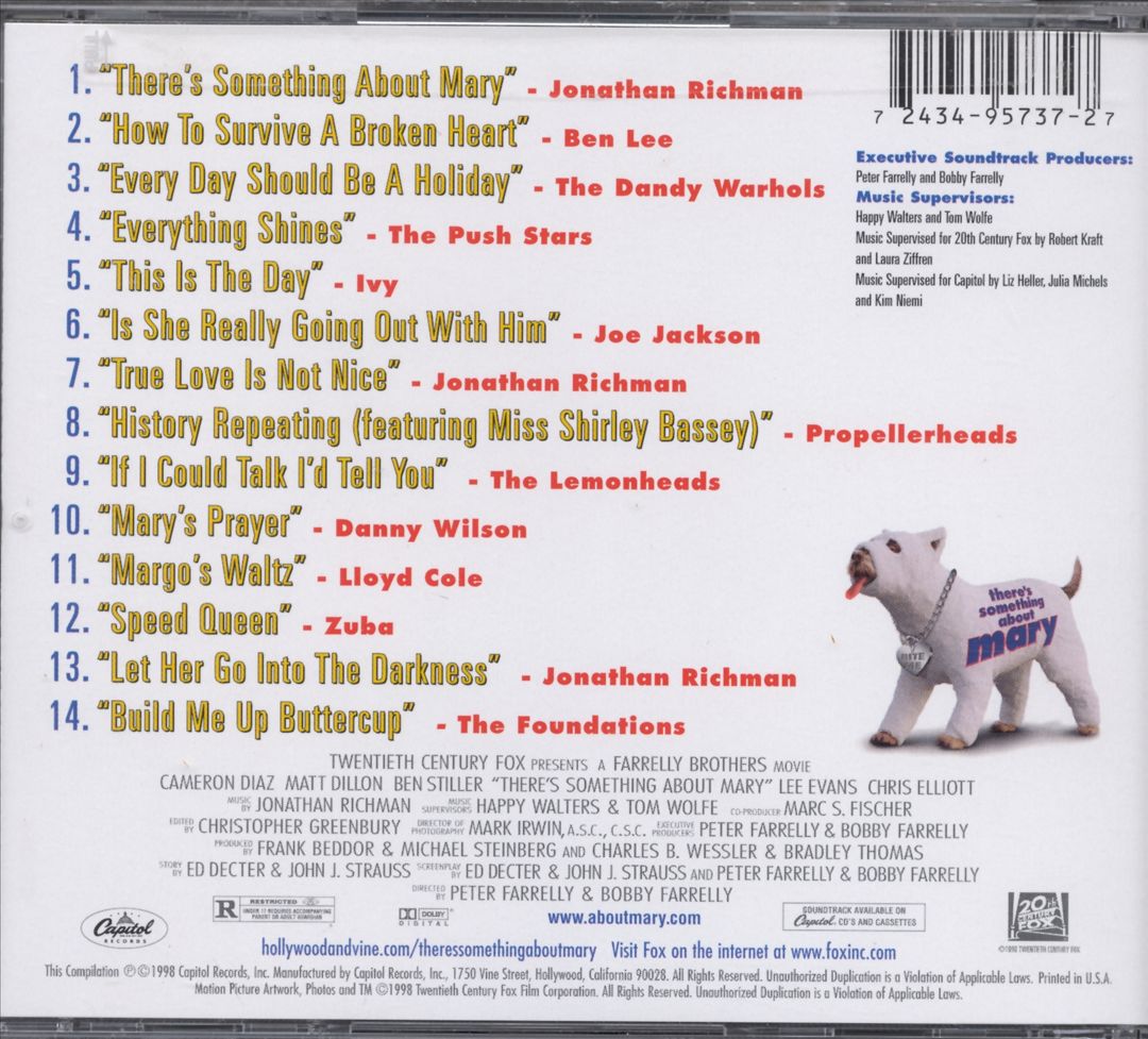 There's Something About Mary cover art