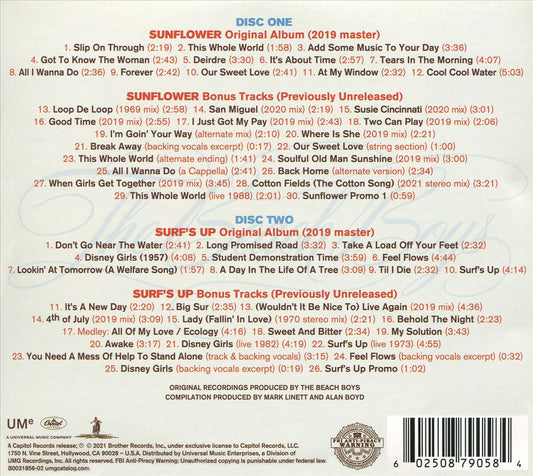 Feel Flows: The Sunflower & Surf's Up Sessions 1969-1971 cover art