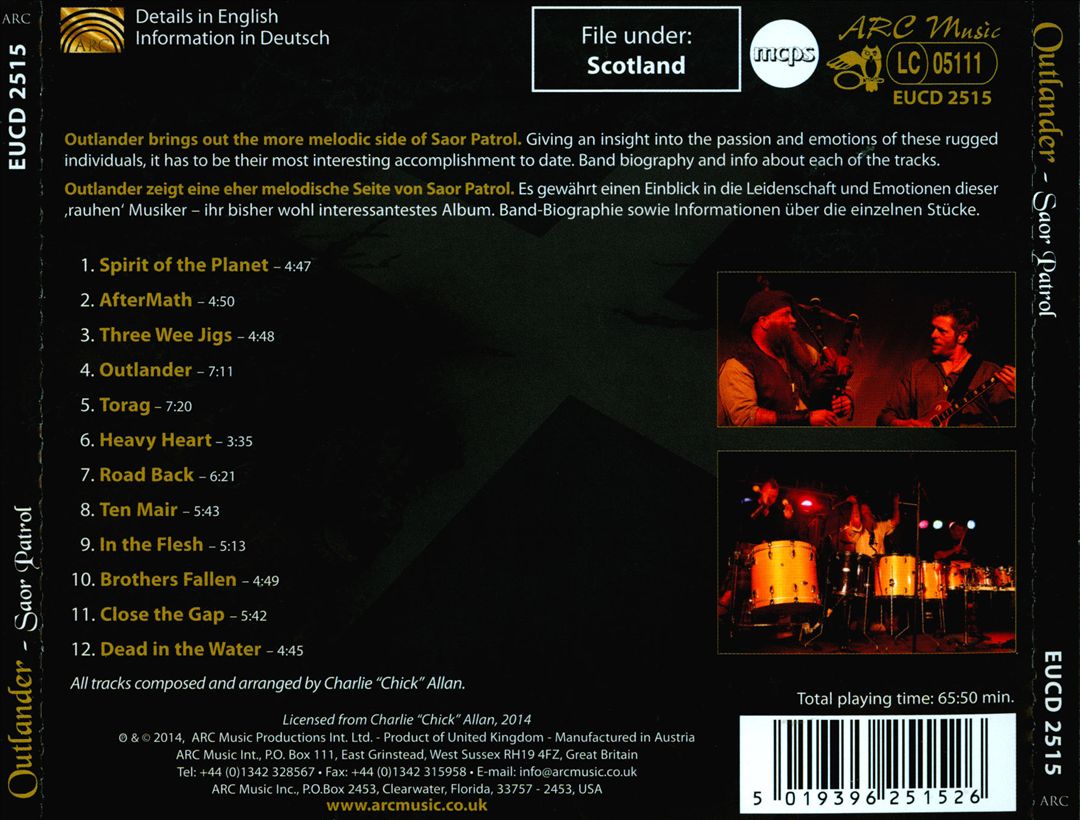 Outlander cover art