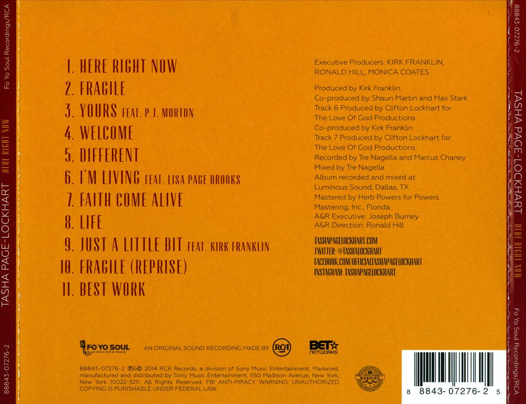 Here Right Now cover art