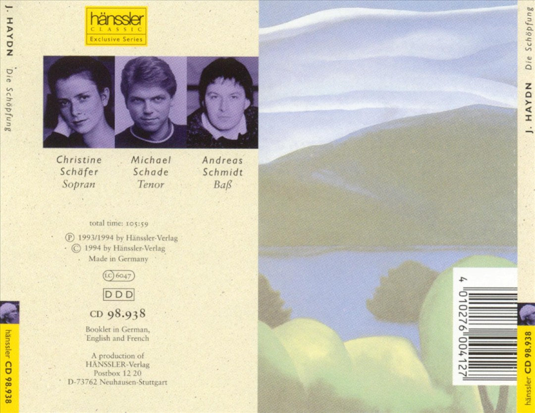 Haydn: Die Schöpfung (The Creation) cover art