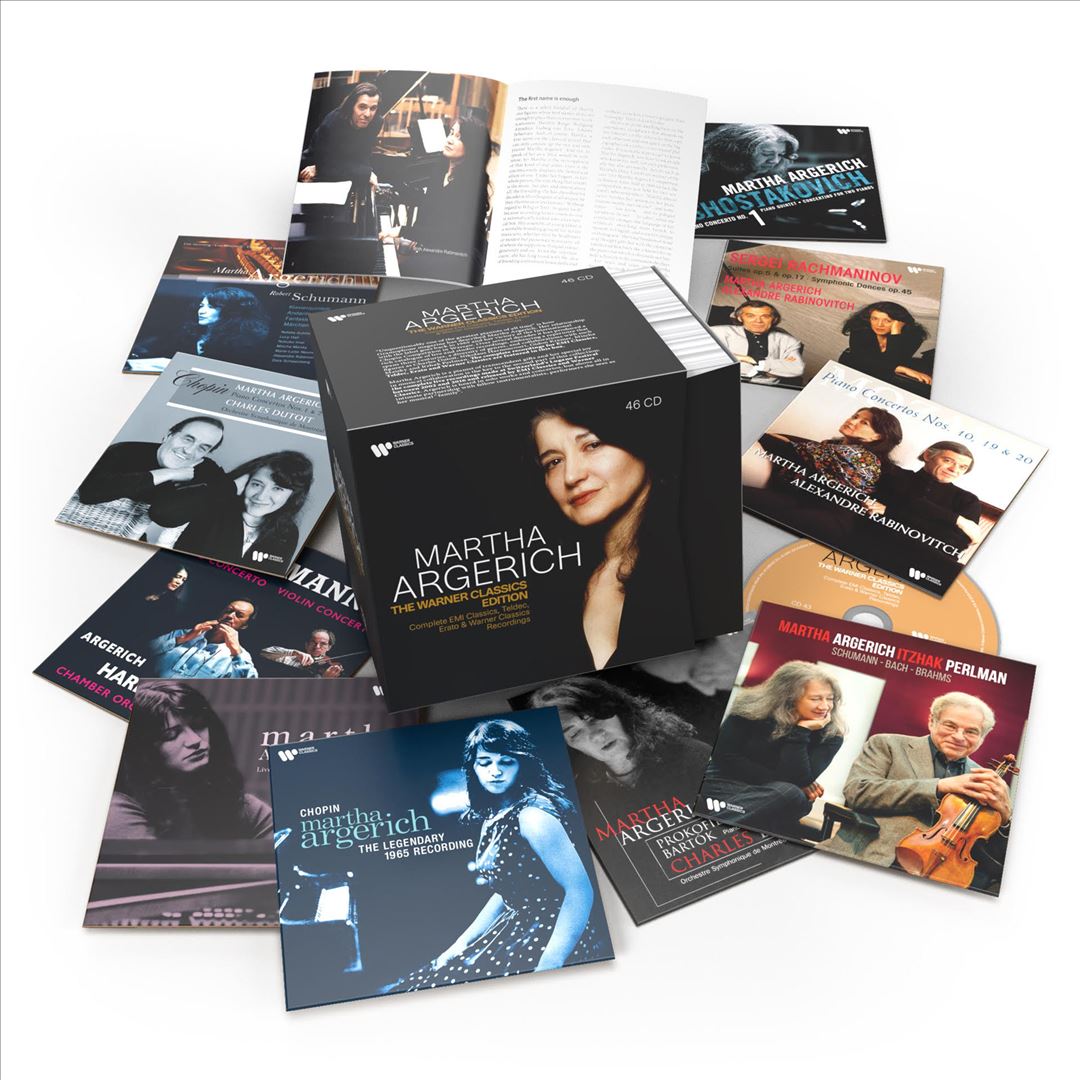 Martha Argerich: The Warner Classics Edition cover art