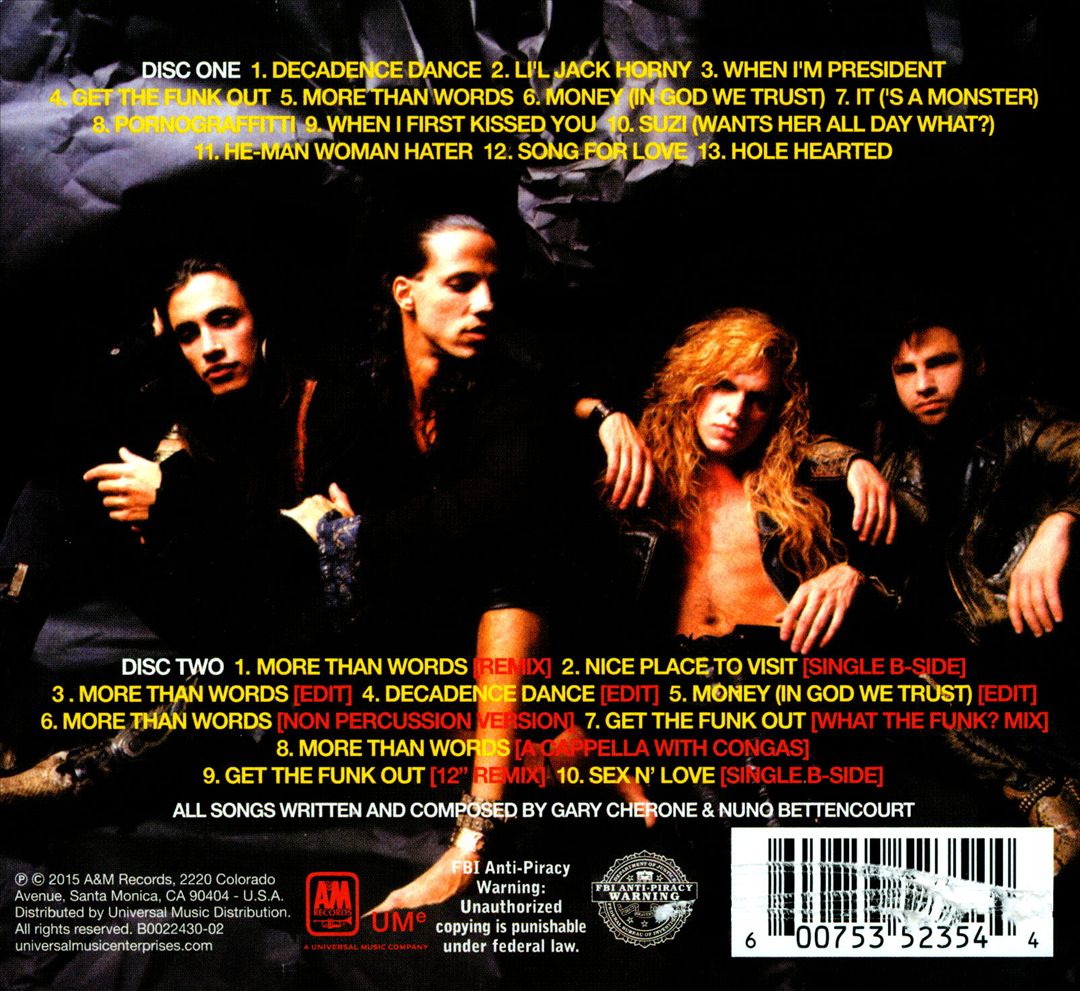 Extreme II: Pornograffitti [Deluxe] cover art