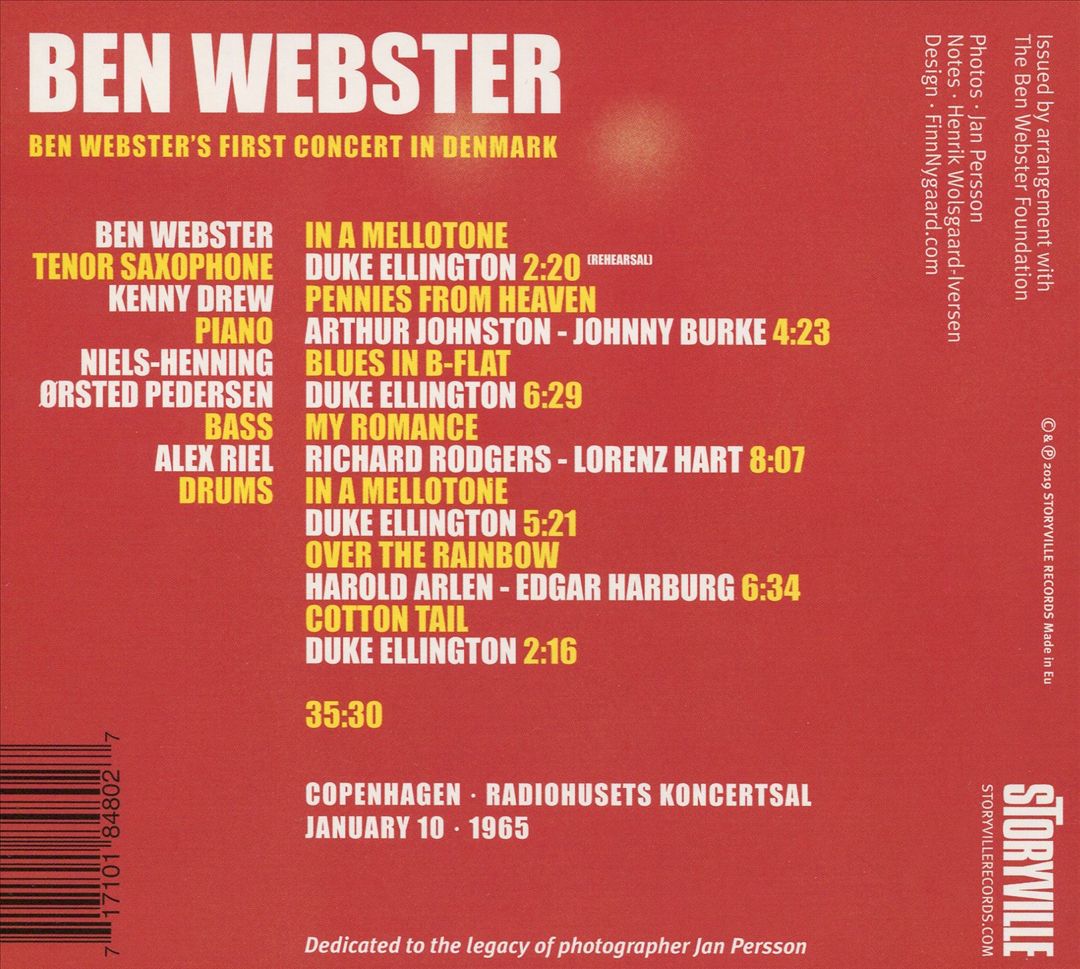 First Concert in Denmark cover art