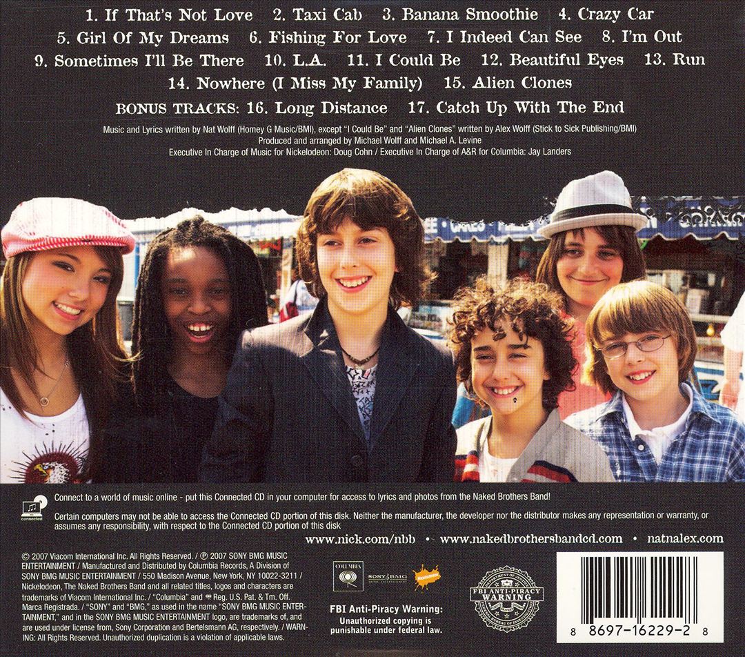 The Naked Brothers Band [Bonus Tracks] cover art