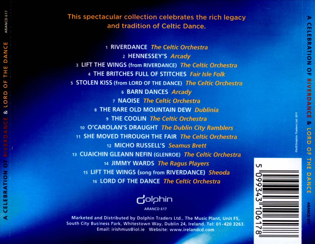 A Celebration of Riverdance & Lord of the Dance cover art