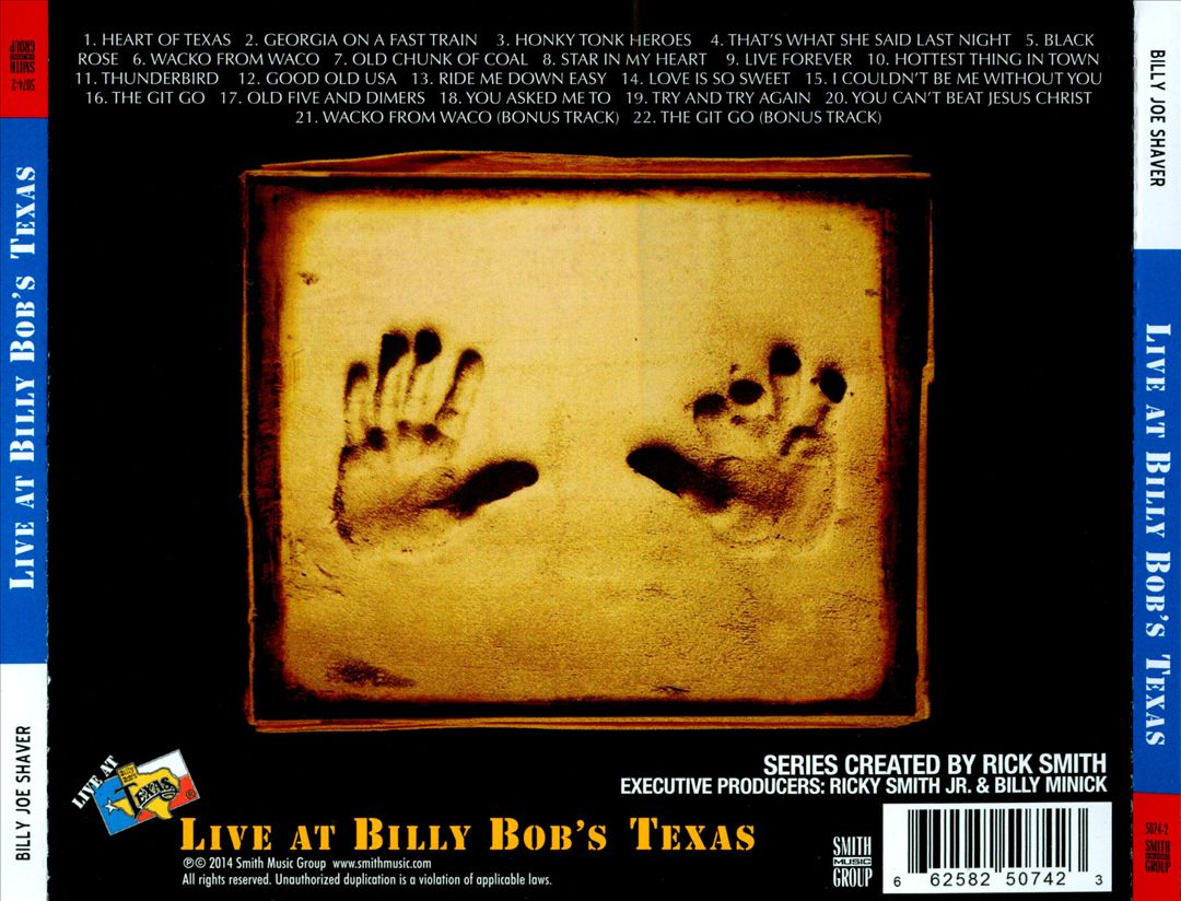 Live at Billy Bob's Texas cover art
