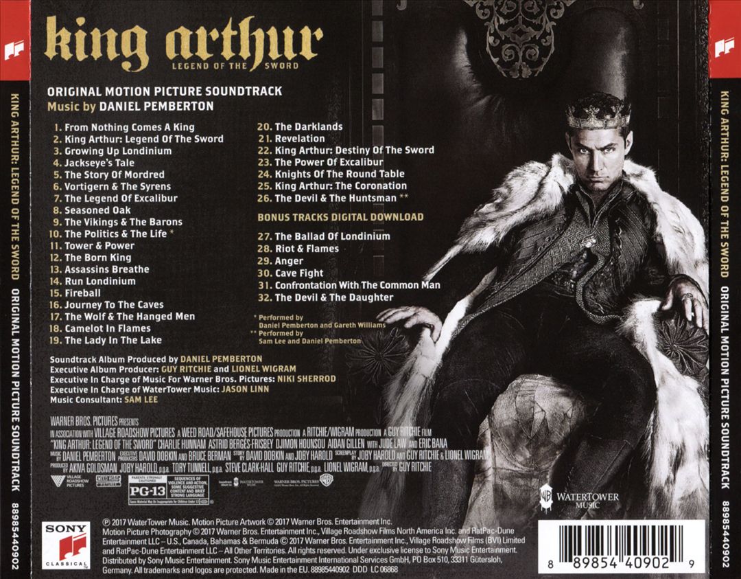 King Arthur: Legend of the Sword [Original Motion Picture Soundtrack] cover art