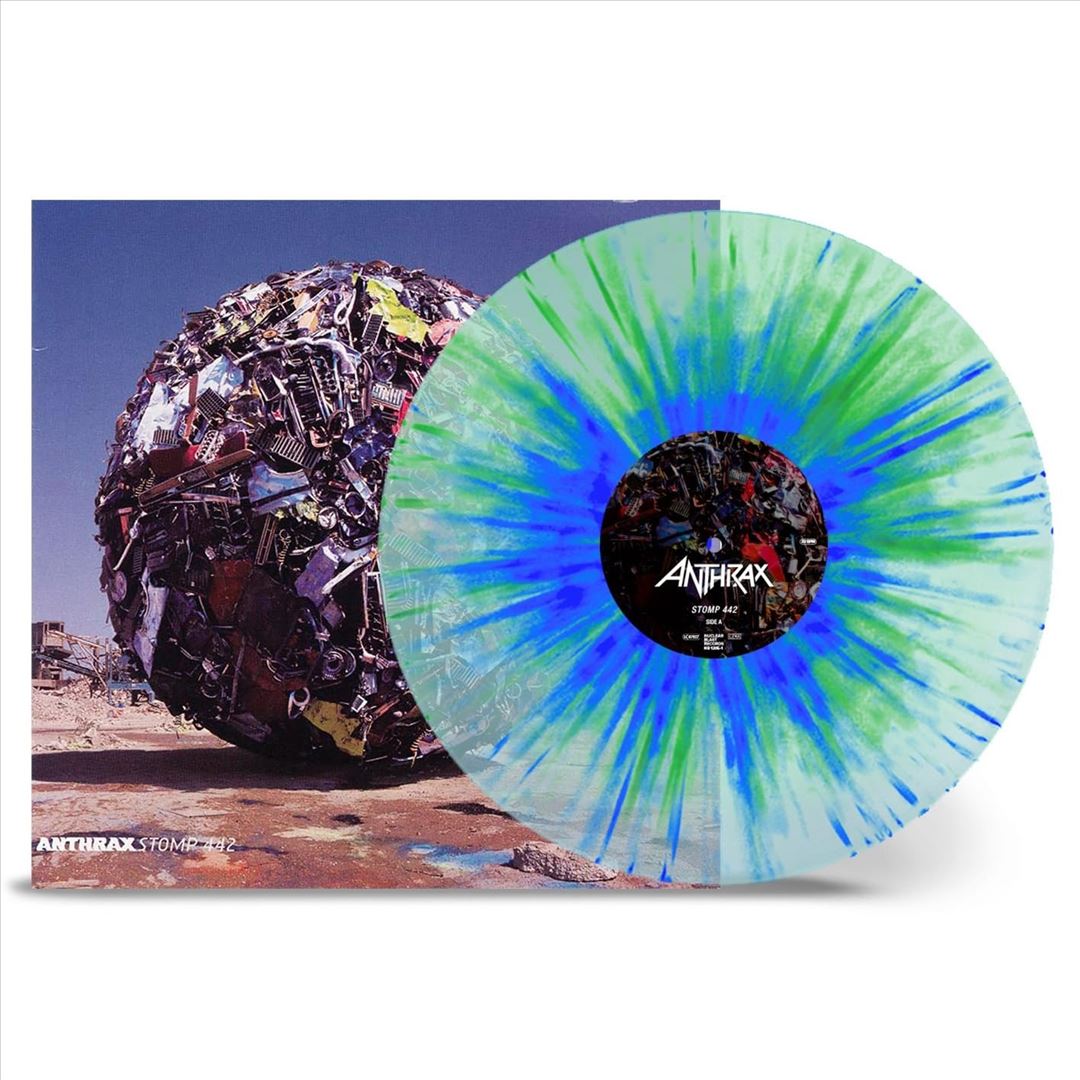 Stomp 442 [Clear Blue Green Splatter Vinyl] cover art