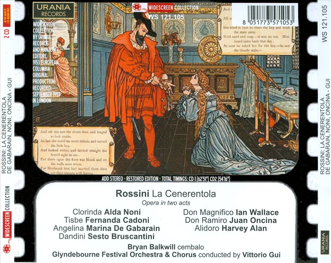 Rossini: Cenerentola cover art