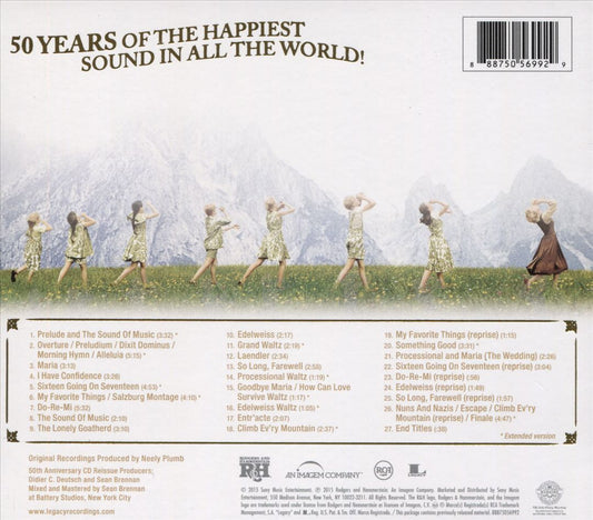 The Sound of Music [50th Anniversary Legacy Edition] cover art