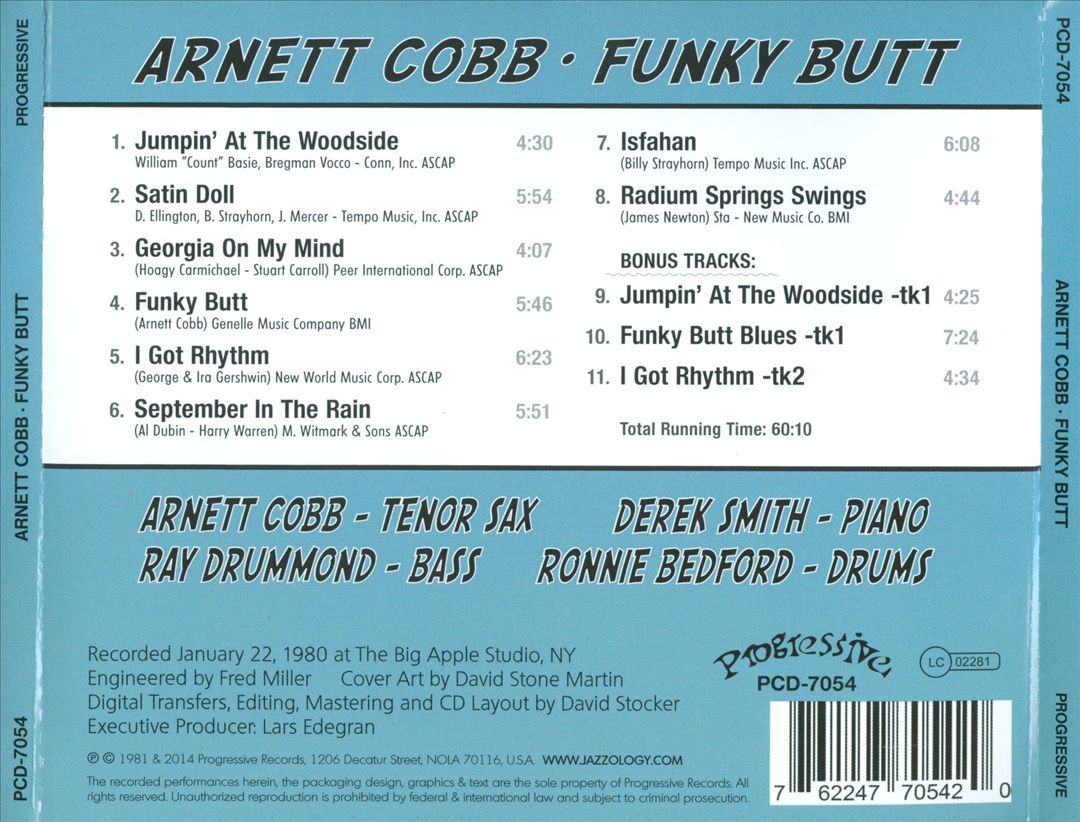 Funky Butt cover art