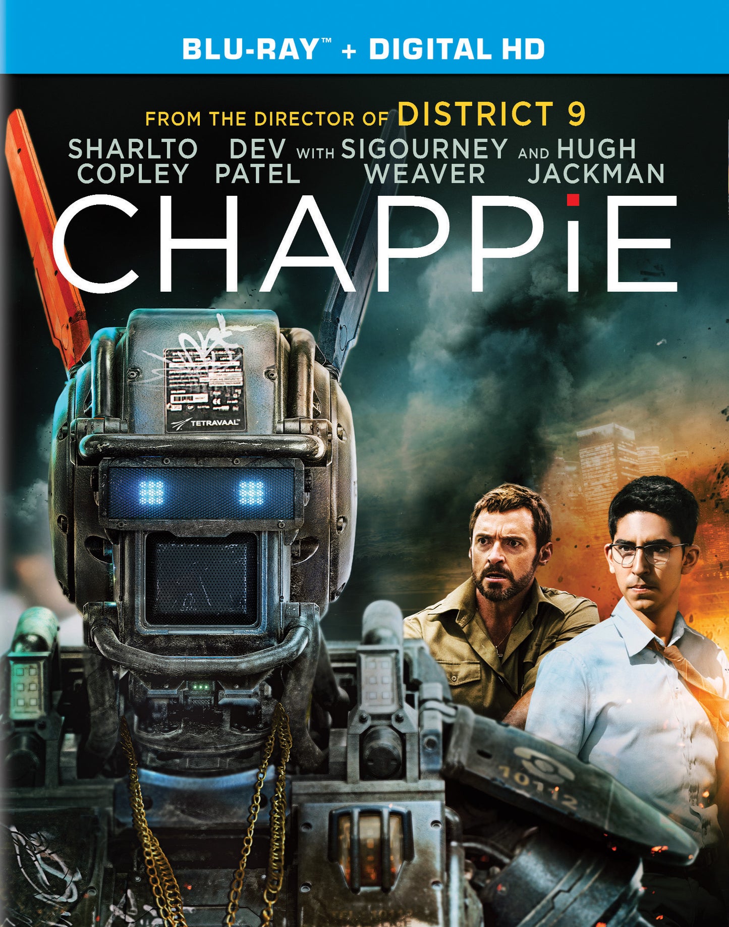Chappie [With Digital Copy] [Blu-ray] cover art