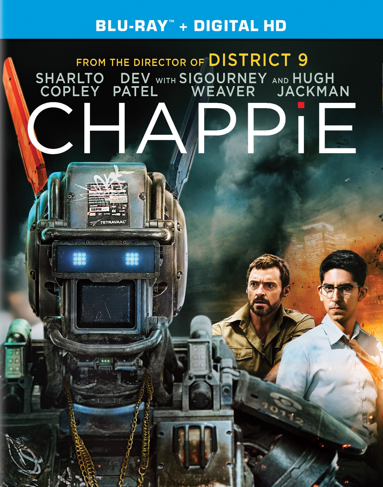 Chappie [With Digital Copy] [Blu-ray] cover art