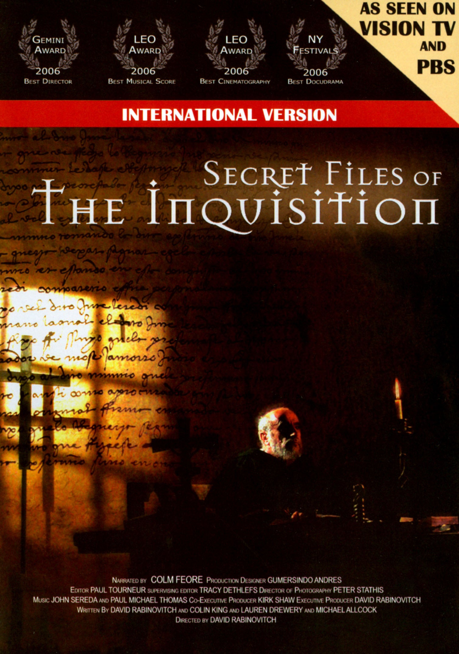 SECRET FILES OF THE INQUISITION cover art