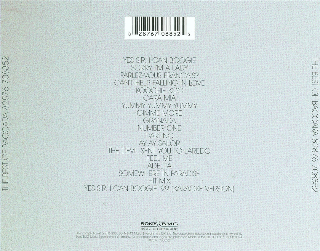 The Best of Baccara [2005] cover art