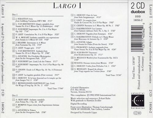 Collection of Piano Music, Vol. 1 cover art
