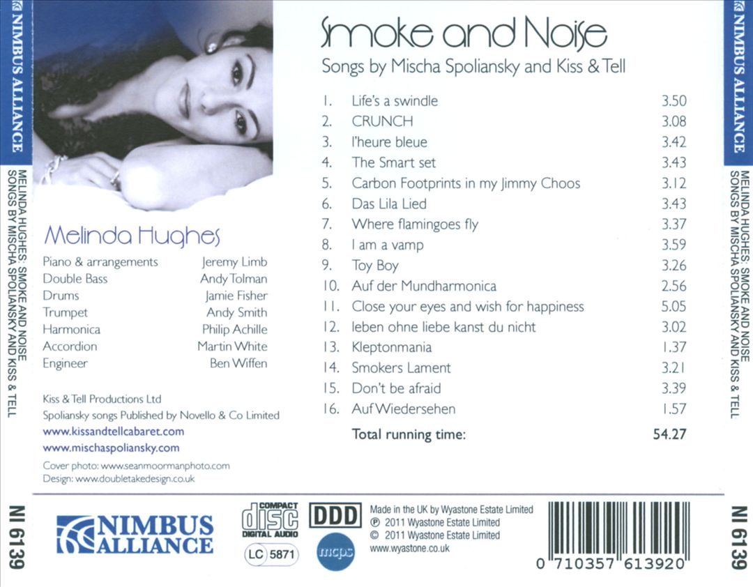 Smoke and Noise cover art