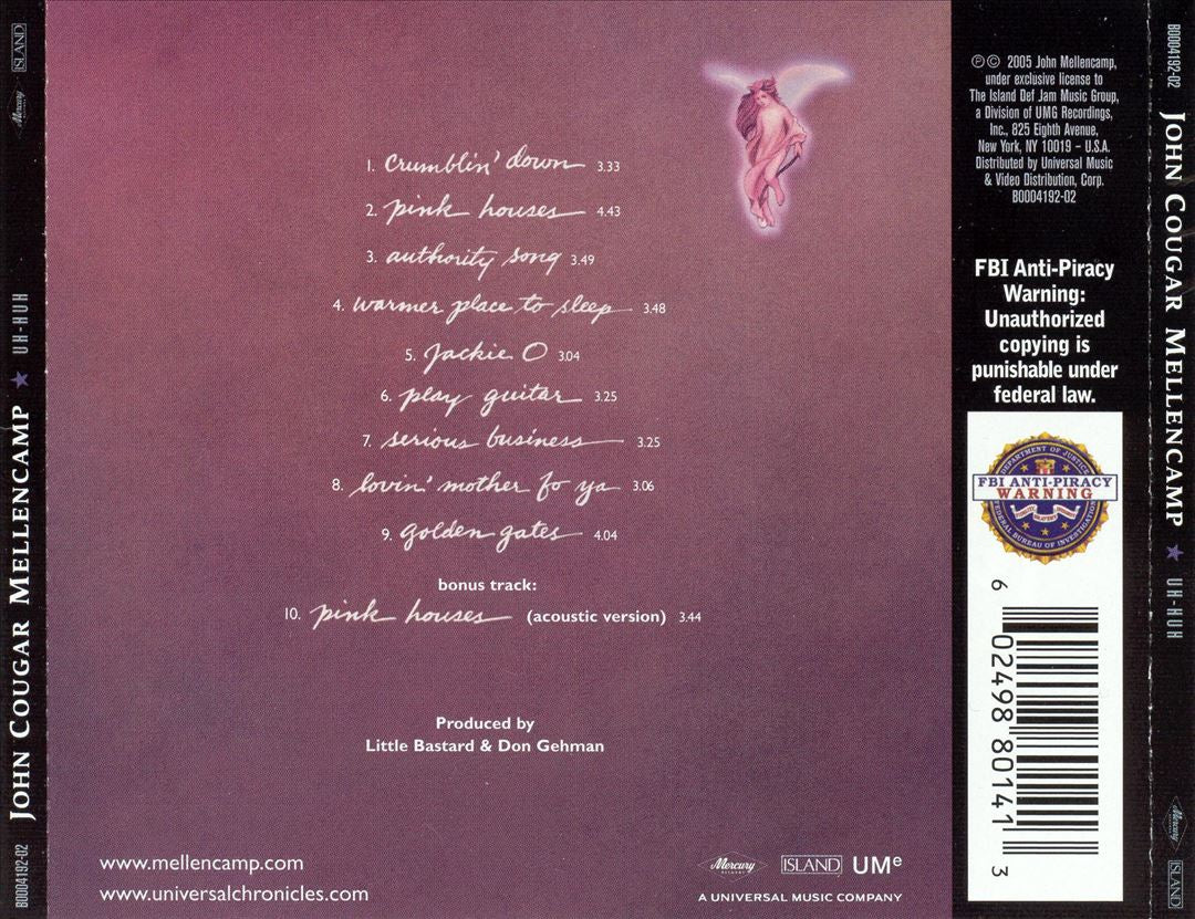 Uh-Huh [Bonus Tracks] cover art