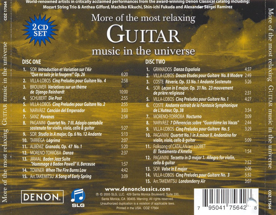 More of the Most Relaxing Guitar Music in the Universe cover art