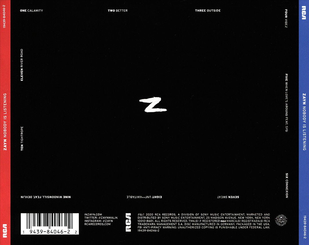 Nobody Is Listening cover art