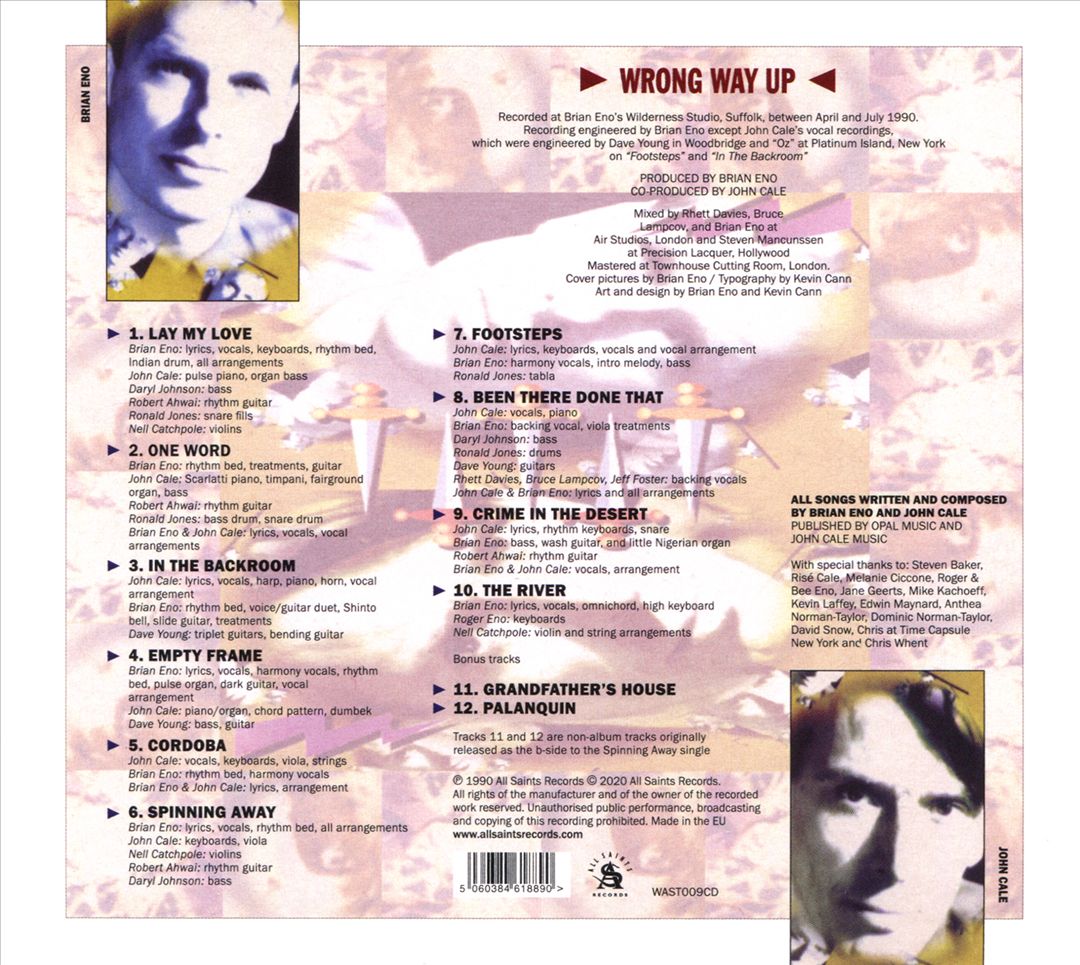 Wrong Way Up cover art
