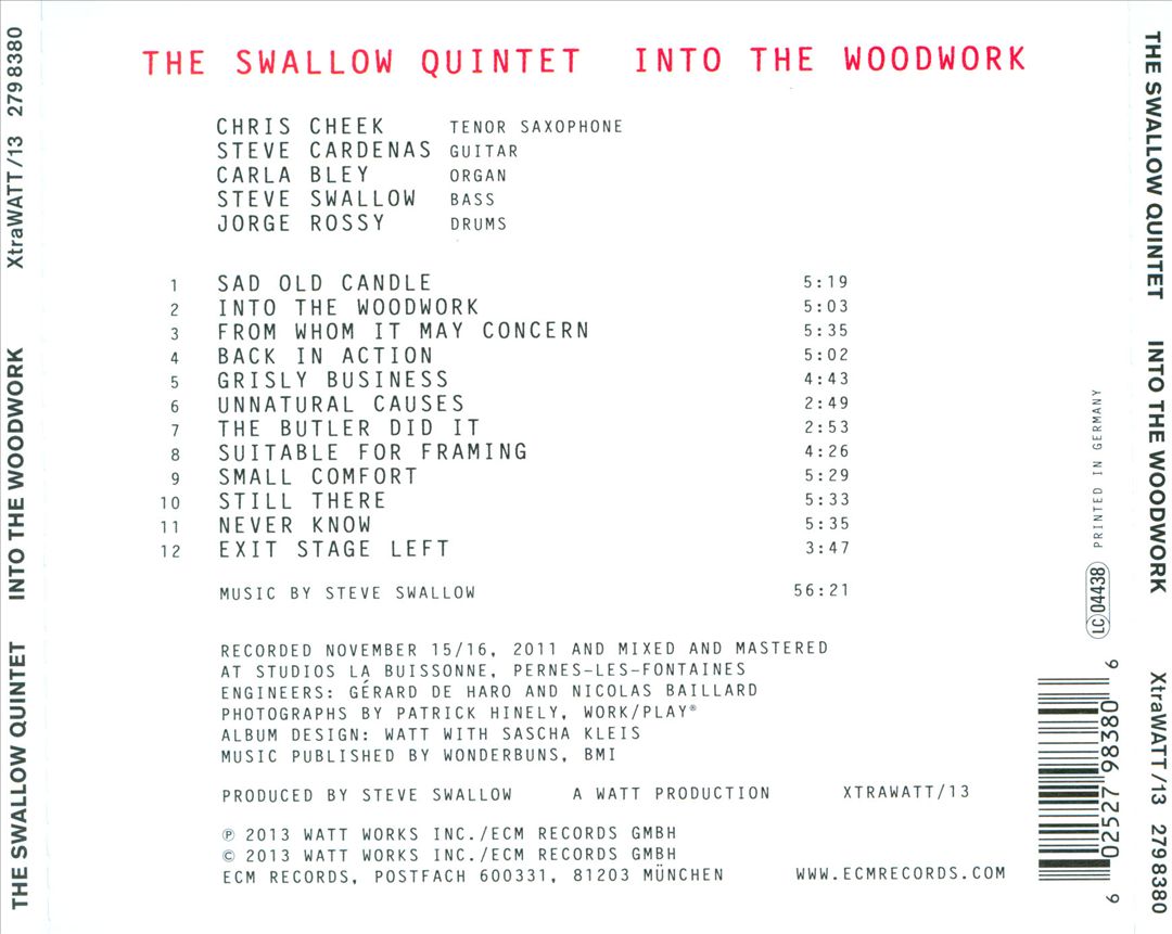 Into the Woodwork cover art