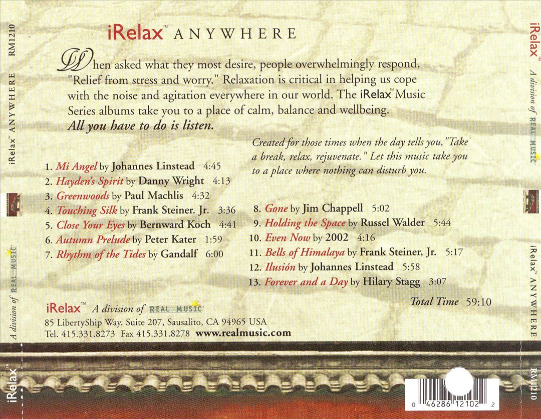 IRelax: Anywhere cover art