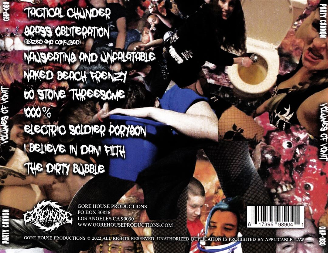 Volumes of Vomit cover art