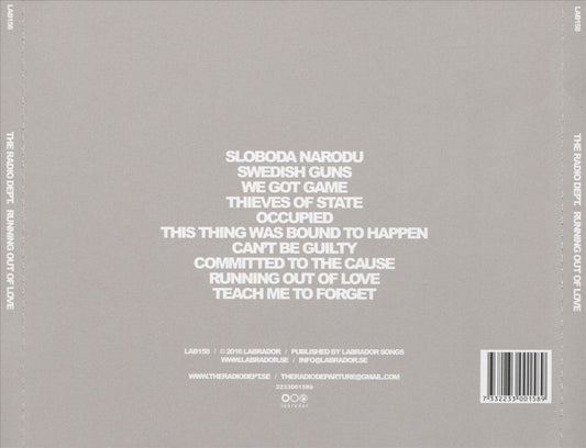 Running Out of Love cover art